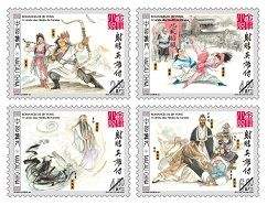 查看高清金庸小说邮票图稿