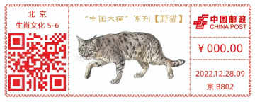 查看高清“中国大猫”系列——野猫邮戳图片