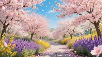 查看邮票上的四季：春花烂漫集邮百科文章